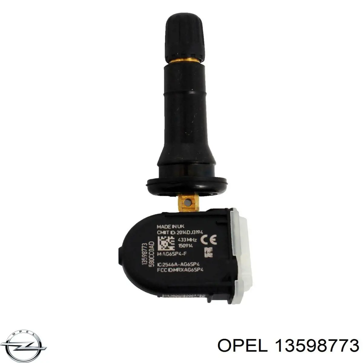 Czujnik ciśnienia w oponach Opel 13598773 cena, od 64,85 USD