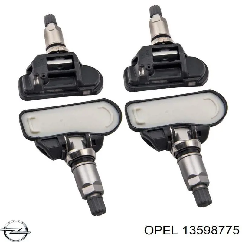 13598775 Opel Czujnik ciśnienia w oponach