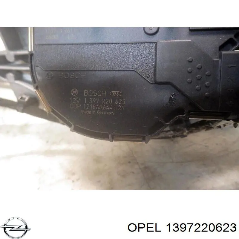  Silniczek wycieraczki szyby przedniej Opel Astra 