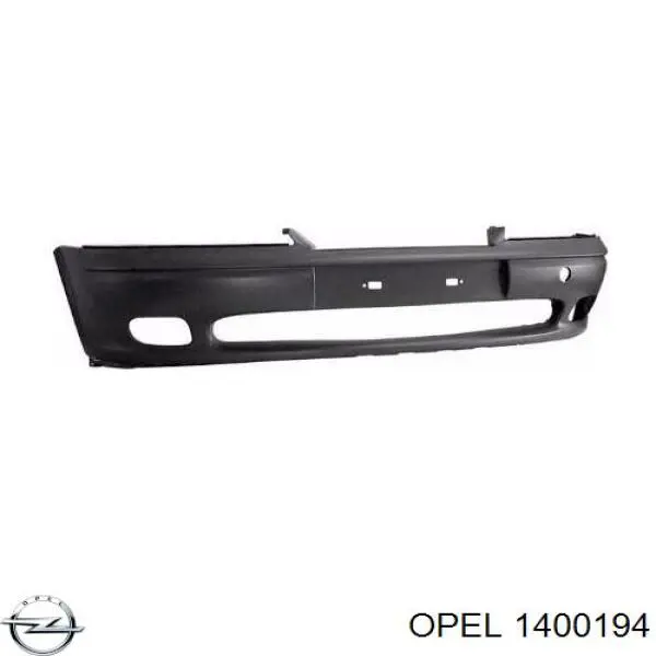 Do koszyka 1400194 Opel Zderzak przedni