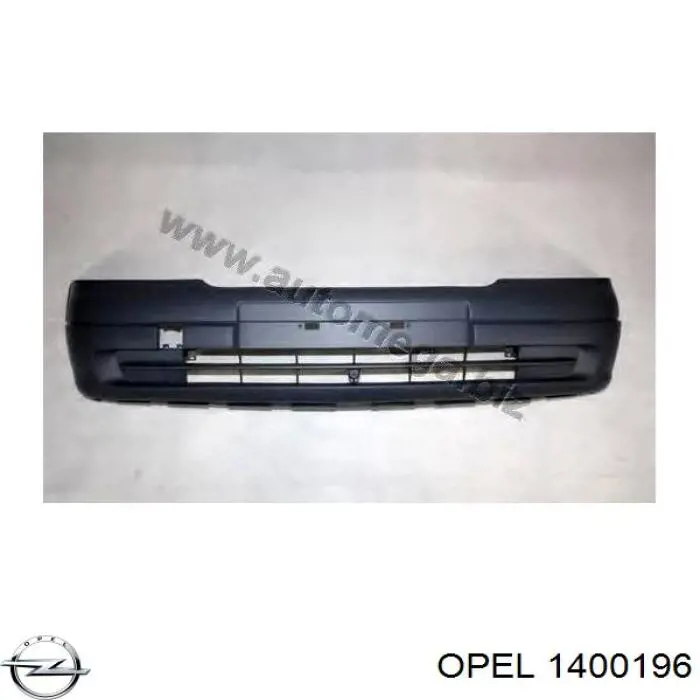 Do koszyka 1400196 Opel Zderzak przedni