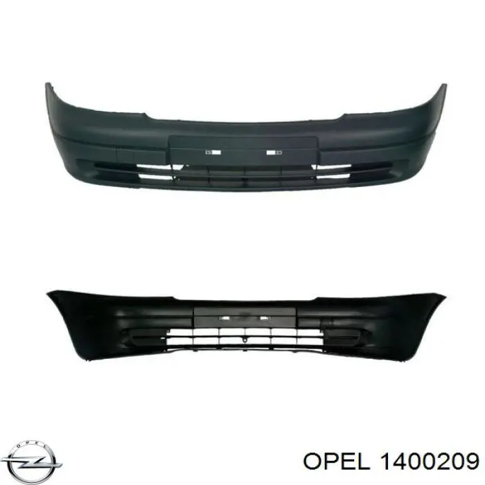Zderzak przedni do Opel Omega B 25, 26, 27