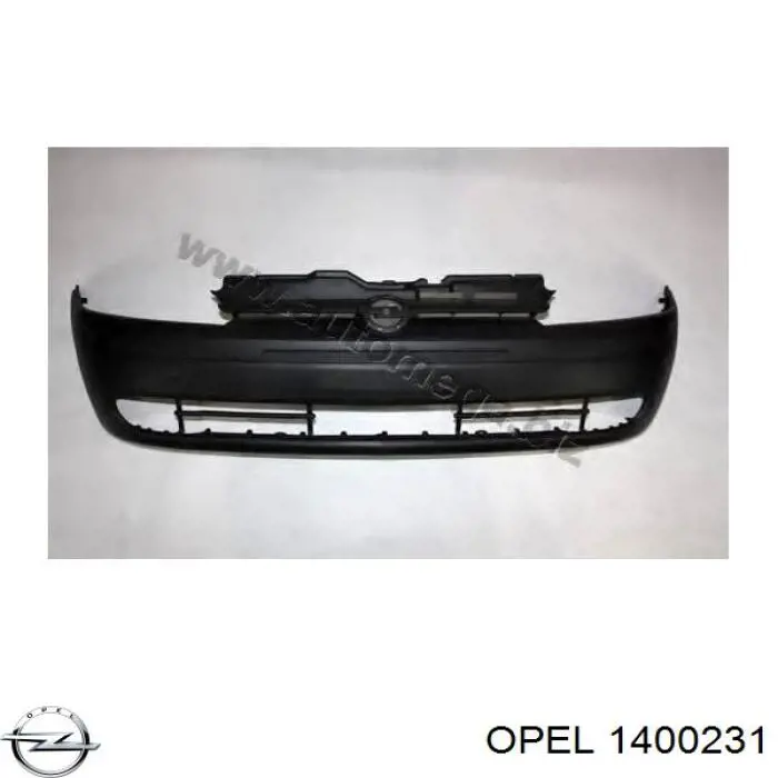 Zderzak przedni Opel 1400231 cena, od 74,91 USD