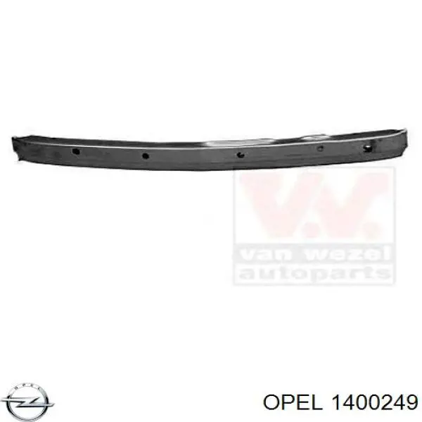 Do koszyka 1400249 Opel Wzmocnienie zderzaka przedniego