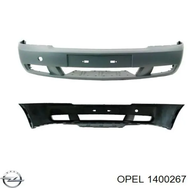  Zderzak przedni Opel Vectra 