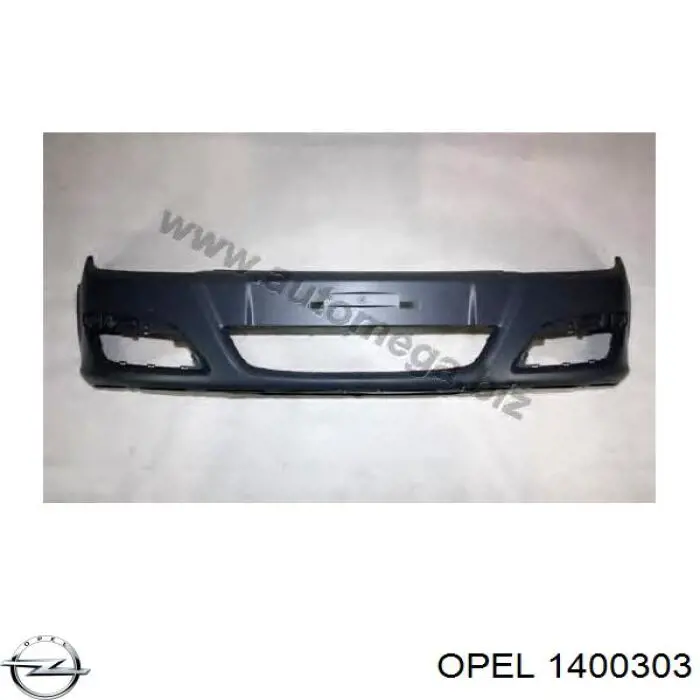 1400303 Opel Zderzak przedni