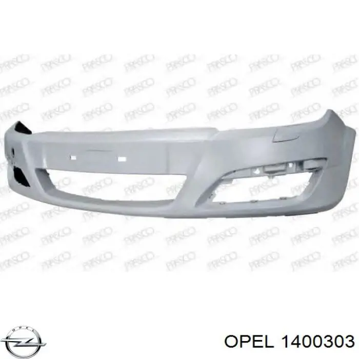 Zderzak przedni Opel 1400303 cena, od 75,39 USD