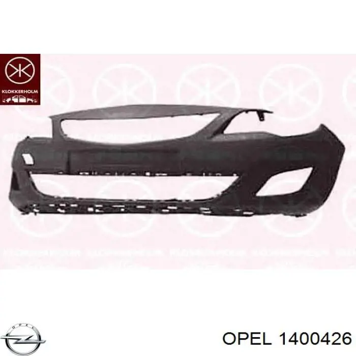 Zderzak przedni FP5216900 FPS