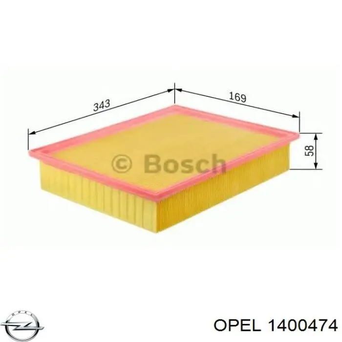 Do koszyka 13277153 Opel Zderzak przedni