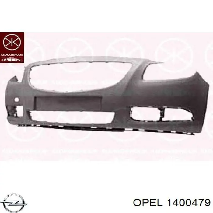 Zderzak przedni Opel 1400479 cena, od 369,46 USD