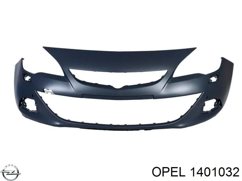 1401032 Opel Zderzak przedni