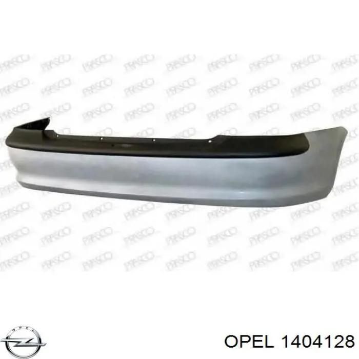 Zderzak tylny Opel 1404128 cena, od 117,31 USD