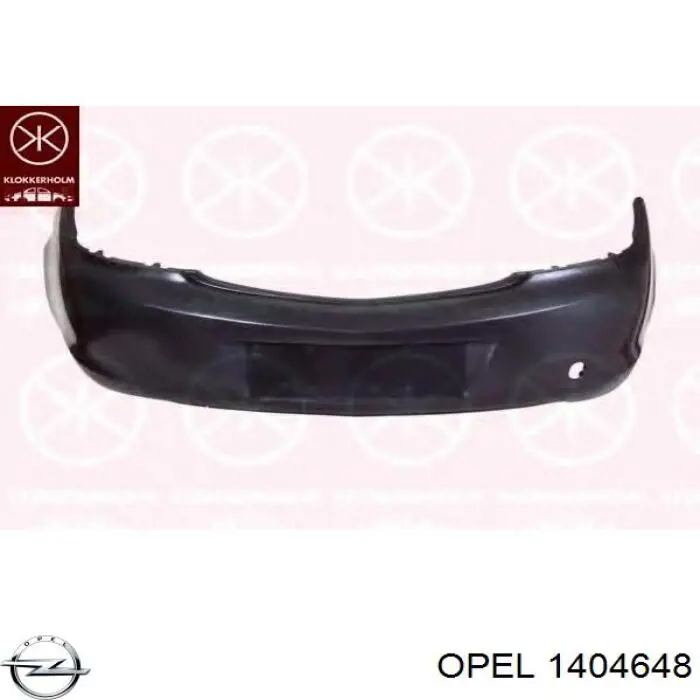 Do koszyka 13269690 Opel Zderzak tylny