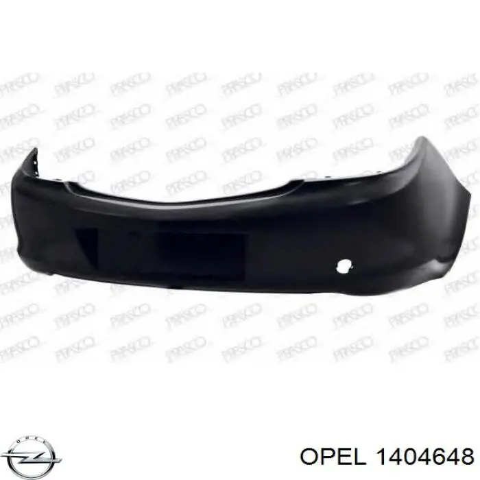Zderzak tylny Opel 1404648 cena, od 228,14 USD