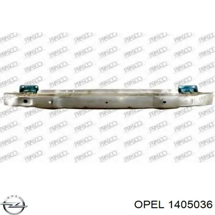 Wzmocnienie zderzaka tylnego Opel Vectra C