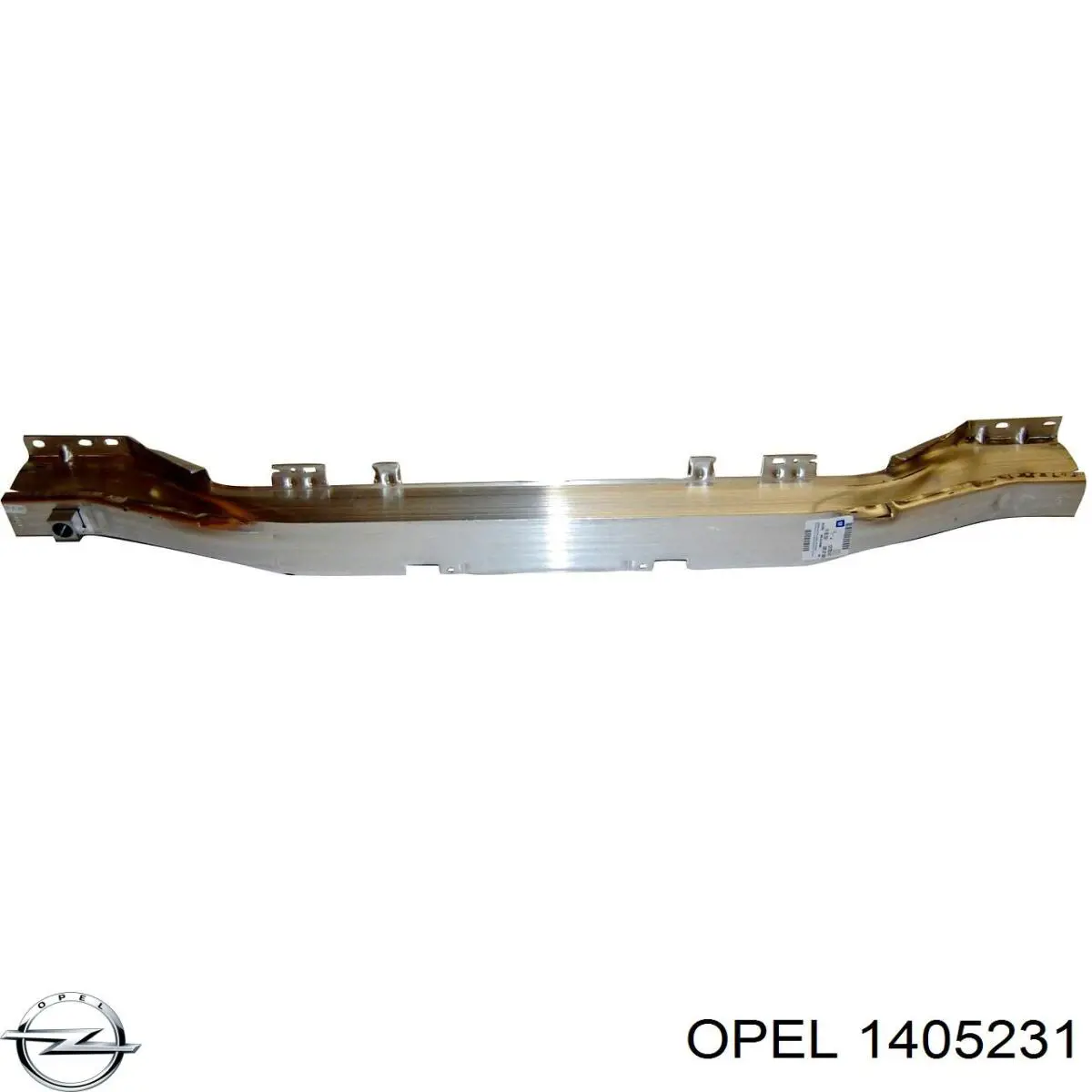 1405231 Opel Wzmocnienie zderzaka tylnego