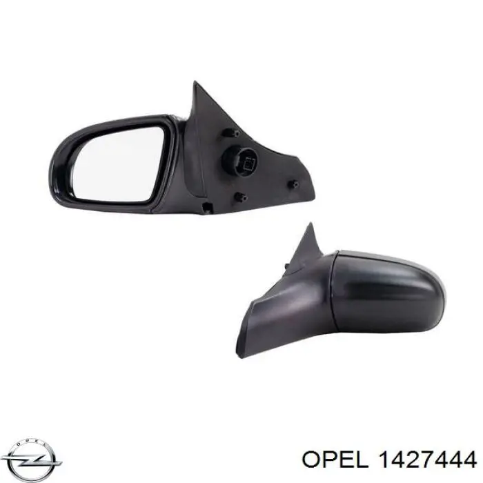 Do koszyka 1427444 Opel Lusterko wsteczne lewe