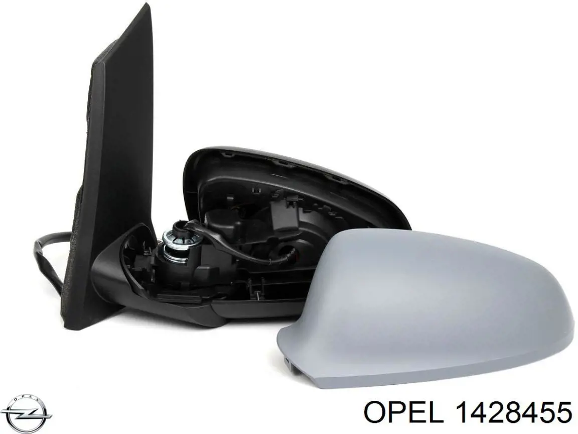 Lusterko wsteczne lewe Opel 1428455 cena, od 82,77 USD