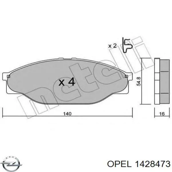 Do koszyka 13269566 Opel Lusterko wsteczne lewe