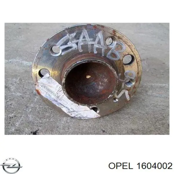 1604002 Opel Piasta tylna