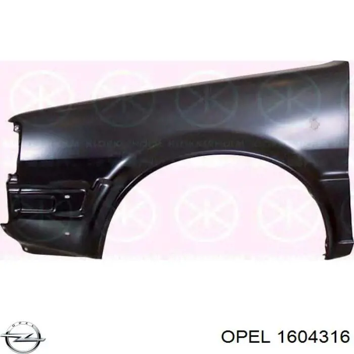 Piasta tylna Opel 1604316 cena, od 83,00 USD