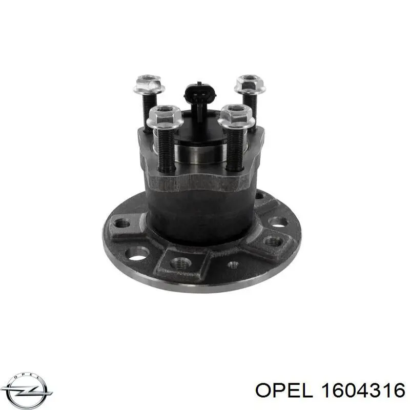 Piasta tylna Opel 1604316 cena, od 83,00 USD
