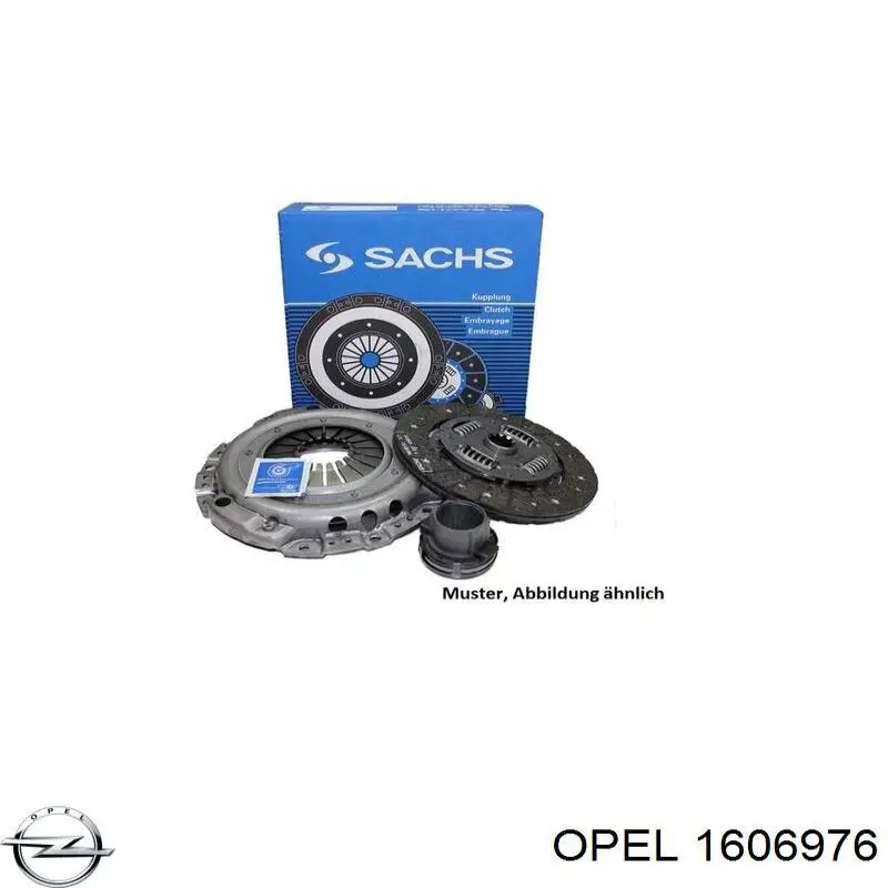 Zestaw sprzęgła (3 części) Opel 1606976 cena, od 197,49 USD
