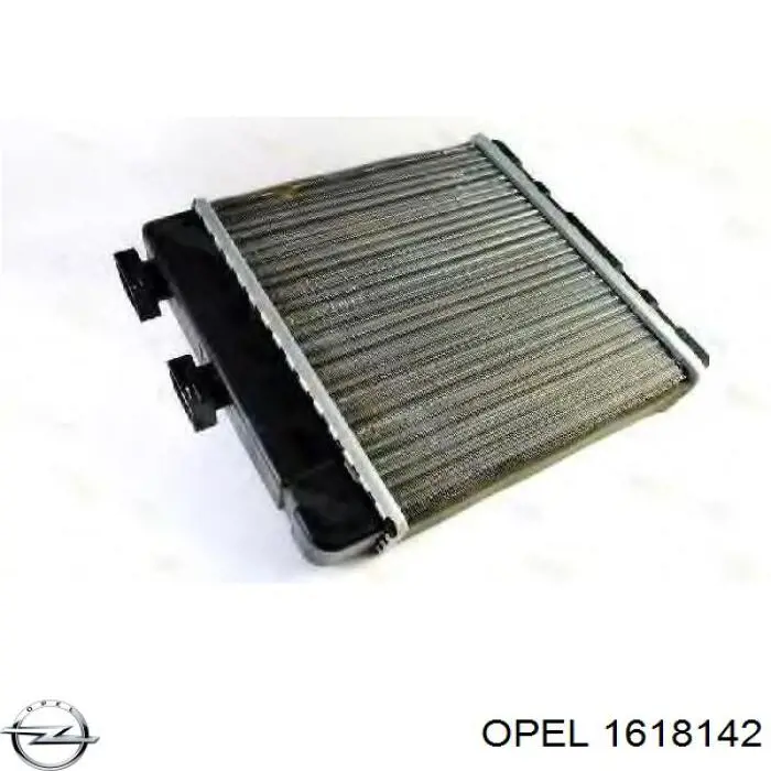 1618142 Opel Chłodnica nagrzewnicy (ogrzewacza)