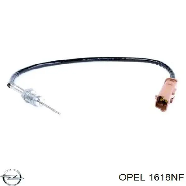 Do koszyka 00001618NF Peugeot/Citroen Czujnik temperatury spalin, filtra cząstek stałych