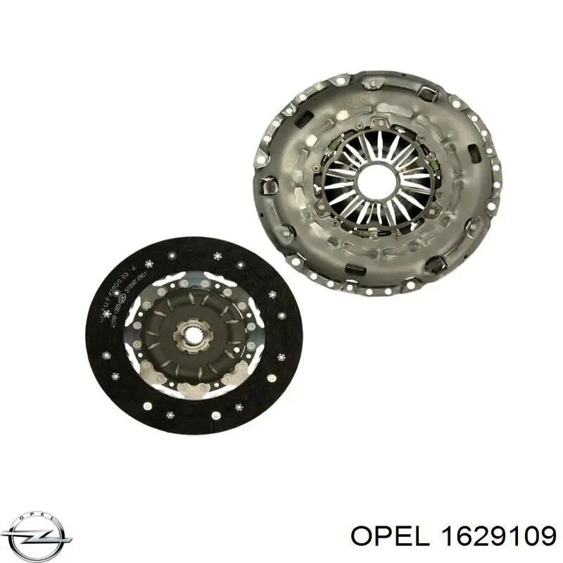 Zestaw sprzęgła (3 części) Opel 1629109 cena, od 218,45 USD
