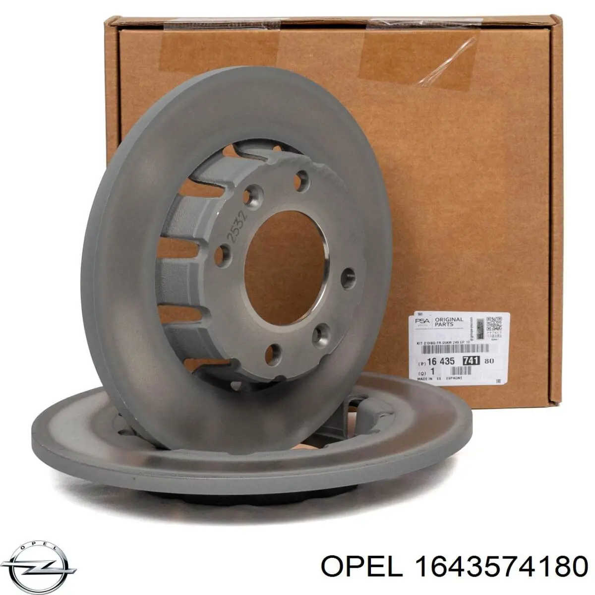 BG5120C Delphi Tarcza hamulcowa tylna