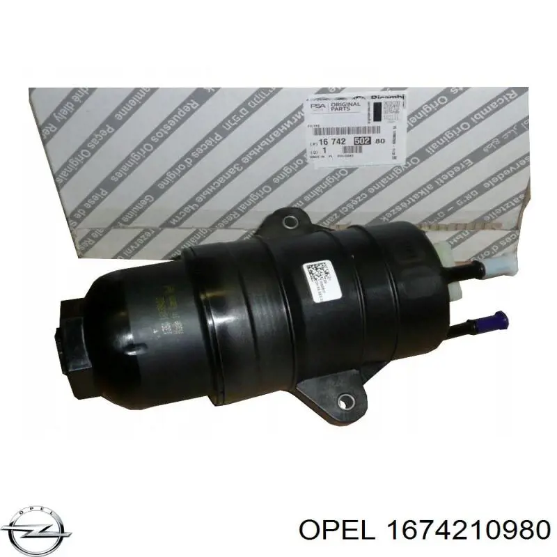 Filtr paliwa 1638149580 Peugeot/Citroen