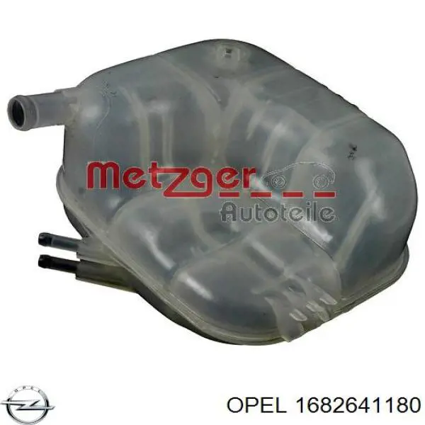 Do koszyka 1682641180 General Motors Zbiorniczek wyrównawczy układu chłodzenia