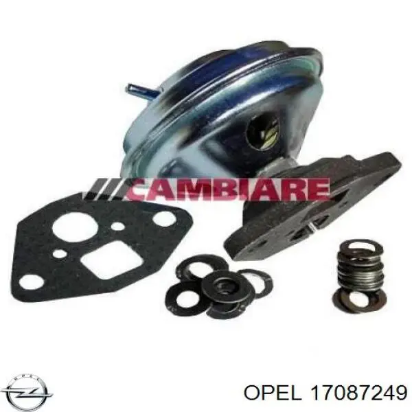 Zawór recyrkulacji spalin EGR Opel 17087249 cena, od 159,87 USD