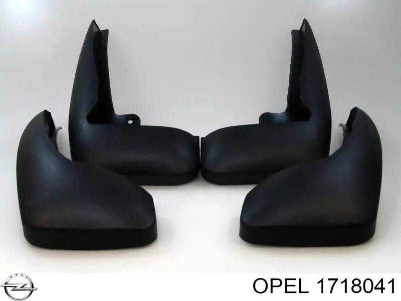 Chlapacze tylne, komplet do Opel Astra G F69
