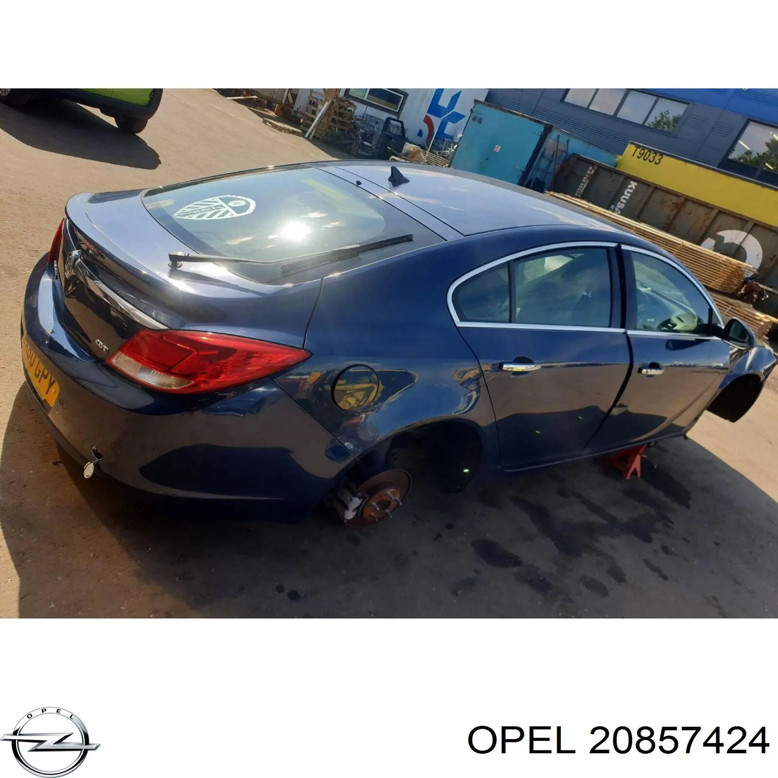 Sygnał dźwiękowy (klakson) Opel 20857424