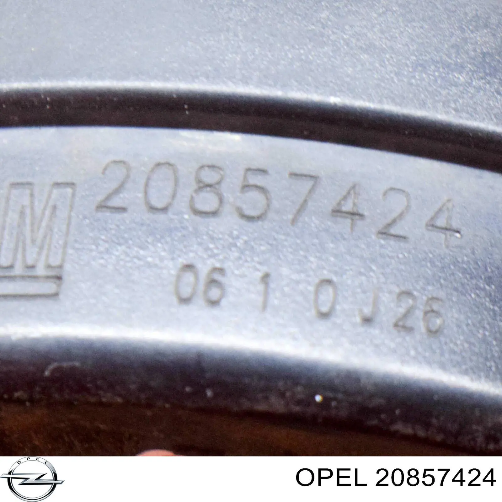 Sygnał dźwiękowy (klakson) 20857424 Opel
