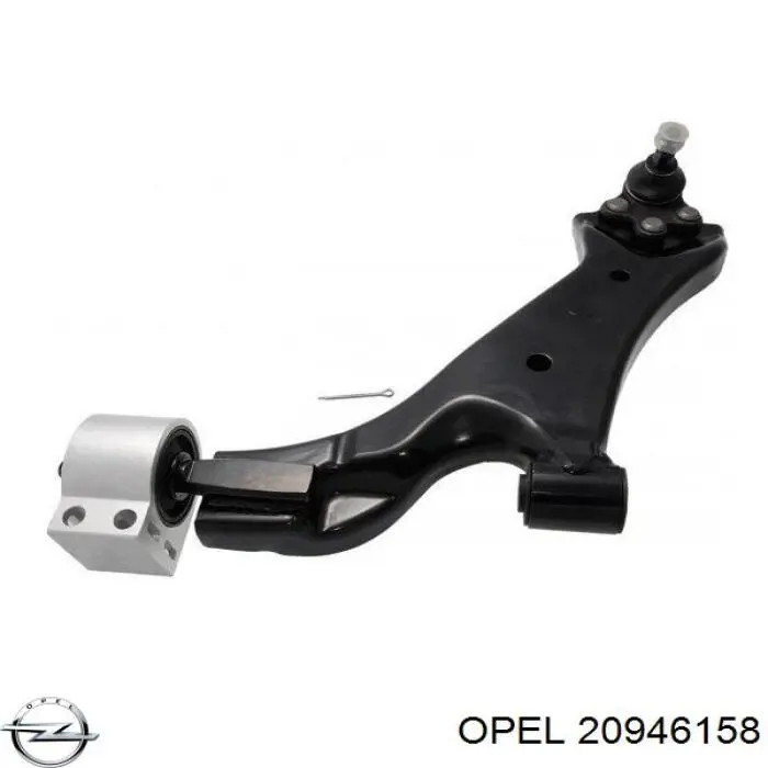 20946158 Opel Wahacz zawieszenia przedniego dolny lewy