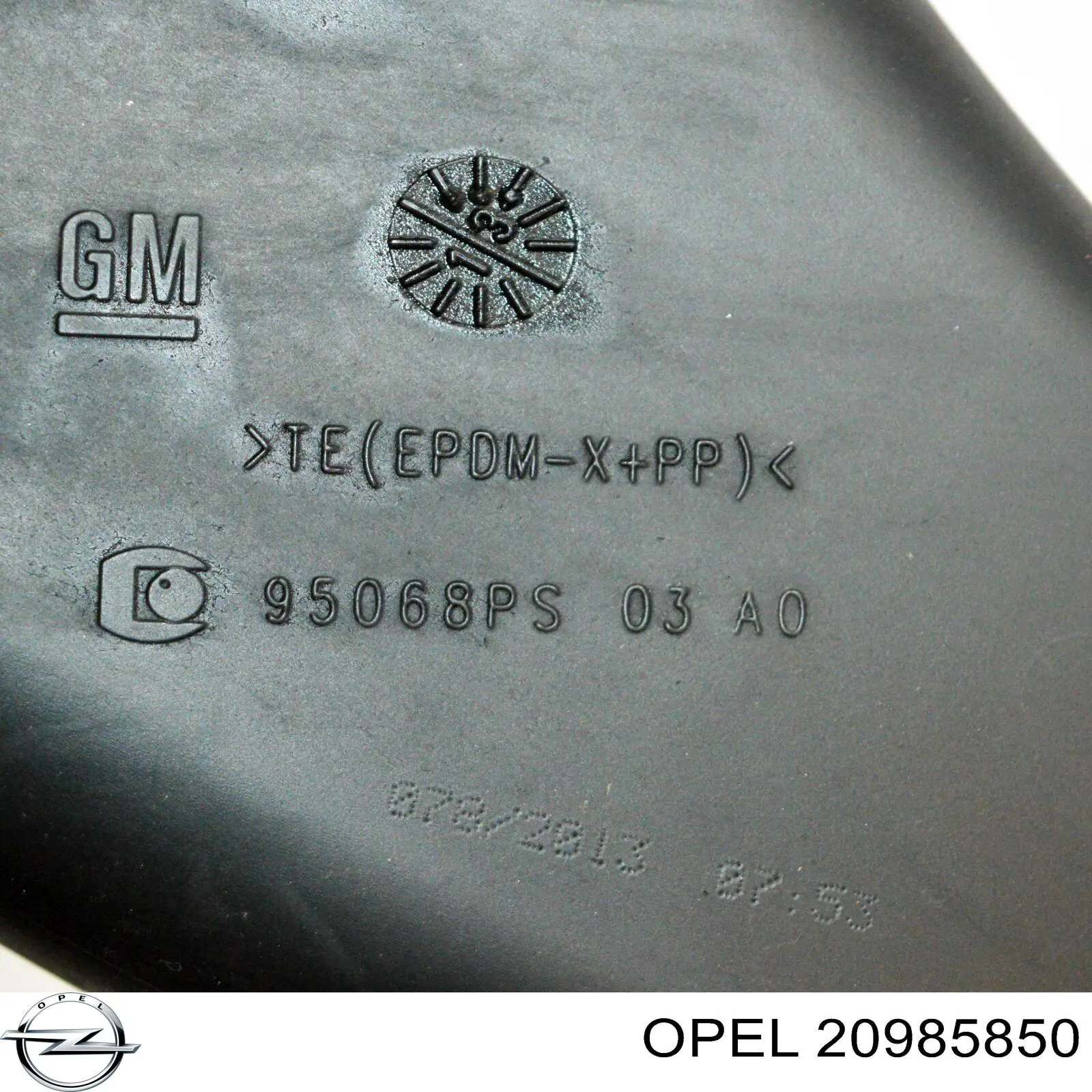 20985850 General Motors Wlot powietrza do filtra powietrza