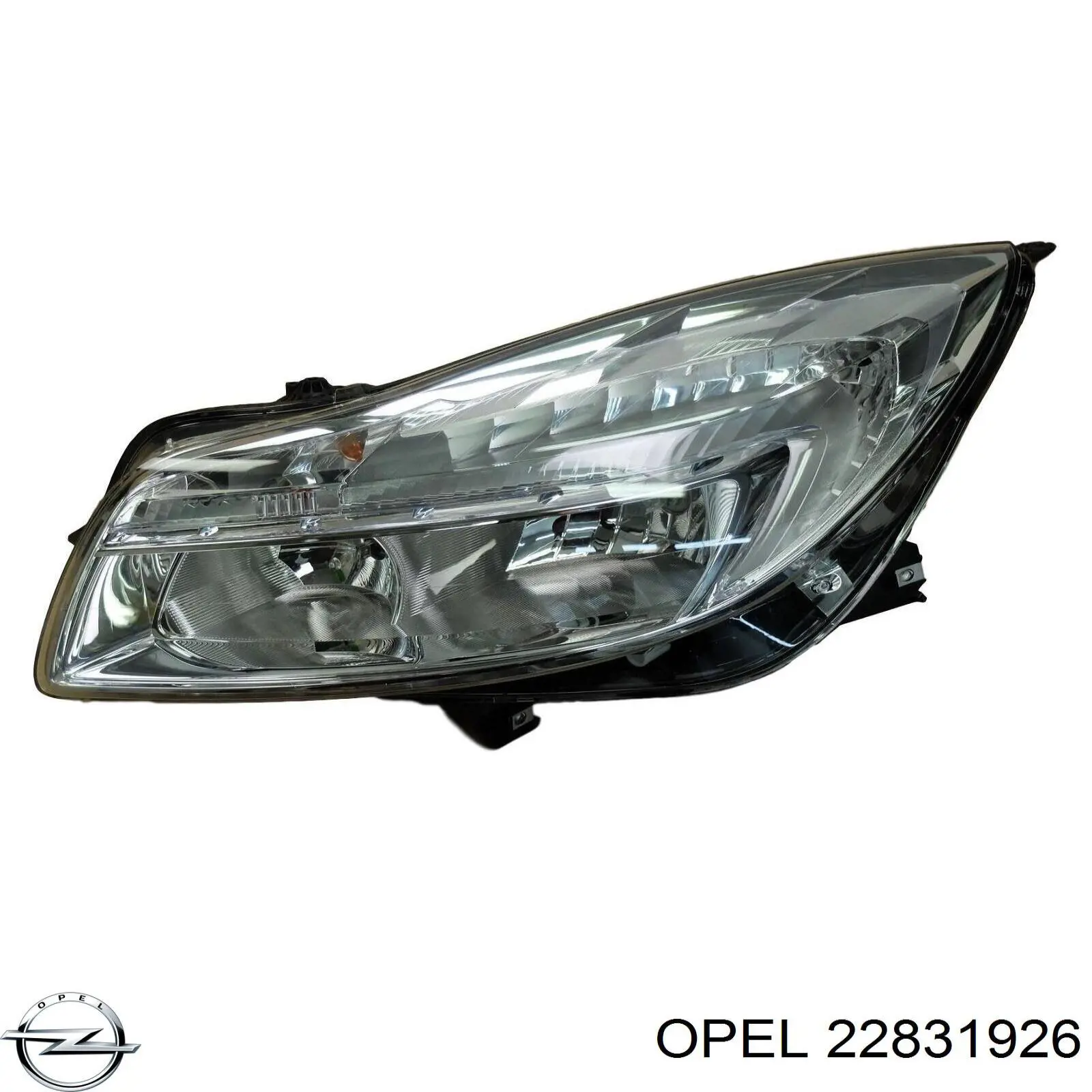 22831926 Opel Reflektor lewy