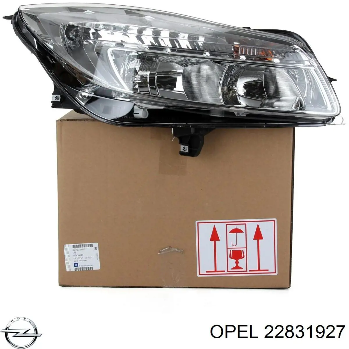 22831927 Opel Reflektor prawy