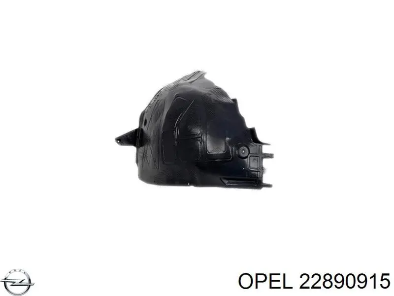 Do koszyka 22890915 General Motors Nadkole błotnika przedniego lewe