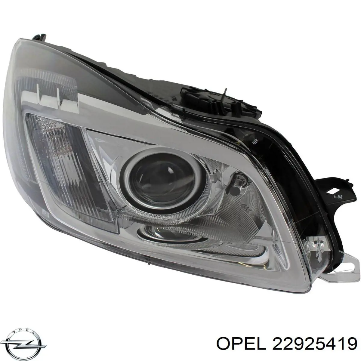 Reflektor prawy Opel 22925419 cena, od 1244,30 USD