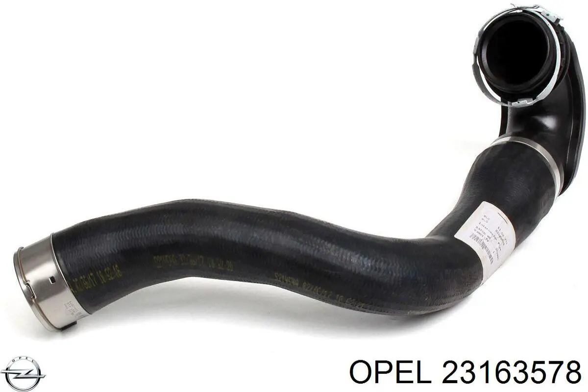 Przewód (króciec) intercoolera Opel 23163578 cena, od 49,55 USD