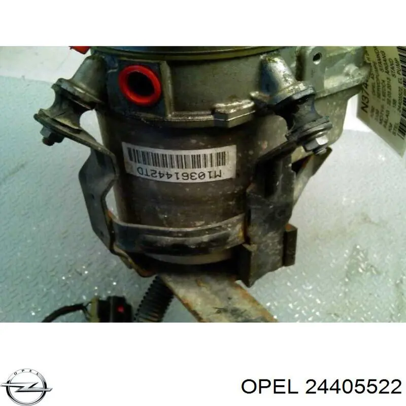 Do koszyka 24405522 Opel Pompa wspomagania hydraulicznego kierownicy