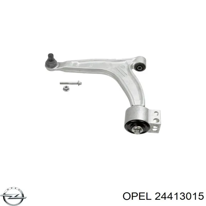 Do koszyka 24413015 Opel Wahacz zawieszenia przedniego dolny lewy