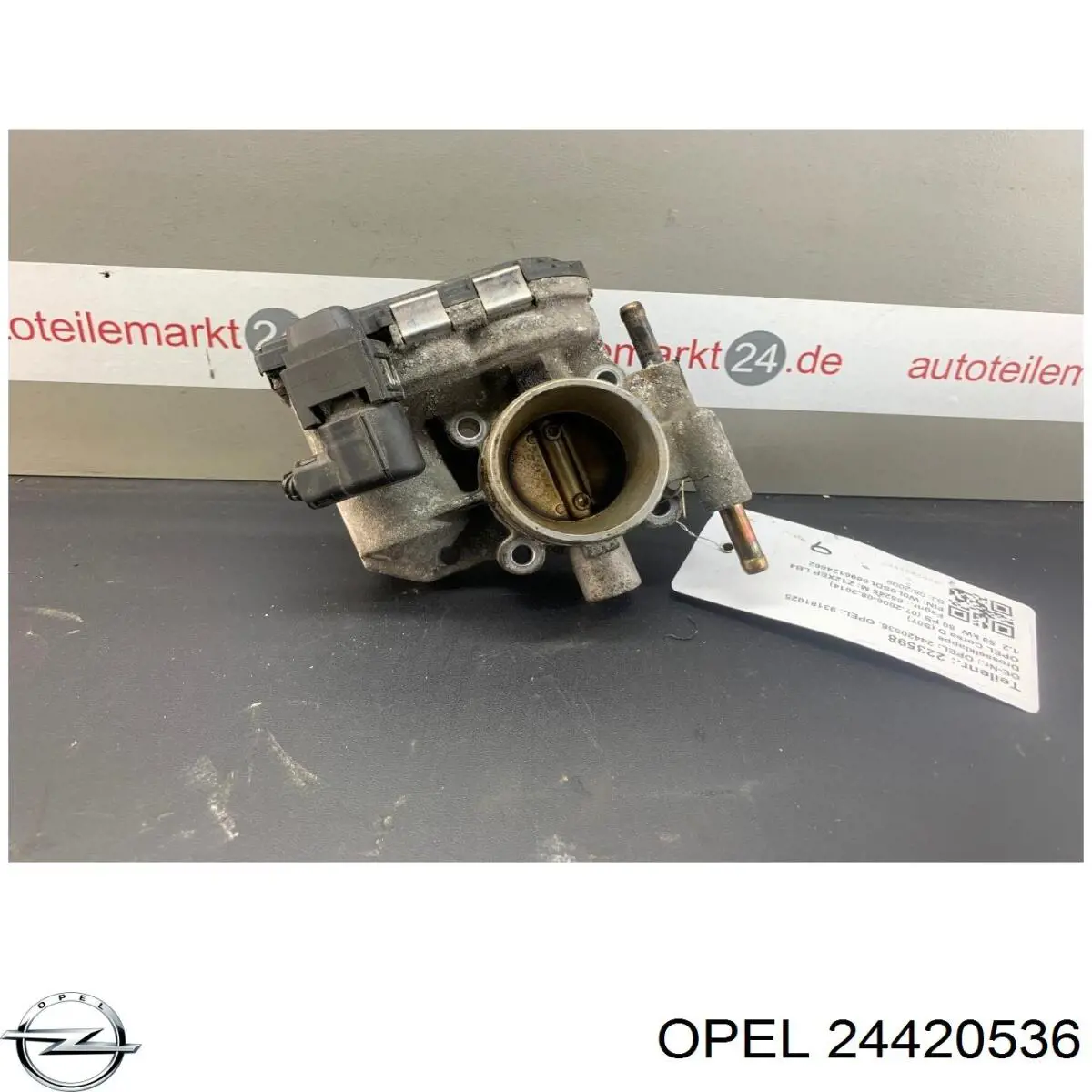 Do koszyka 5825242 General Motors Przepustnica, komplet