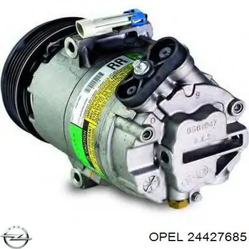 Sprężarka klimatyzacji Opel 24427685 cena, od 117,48 USD