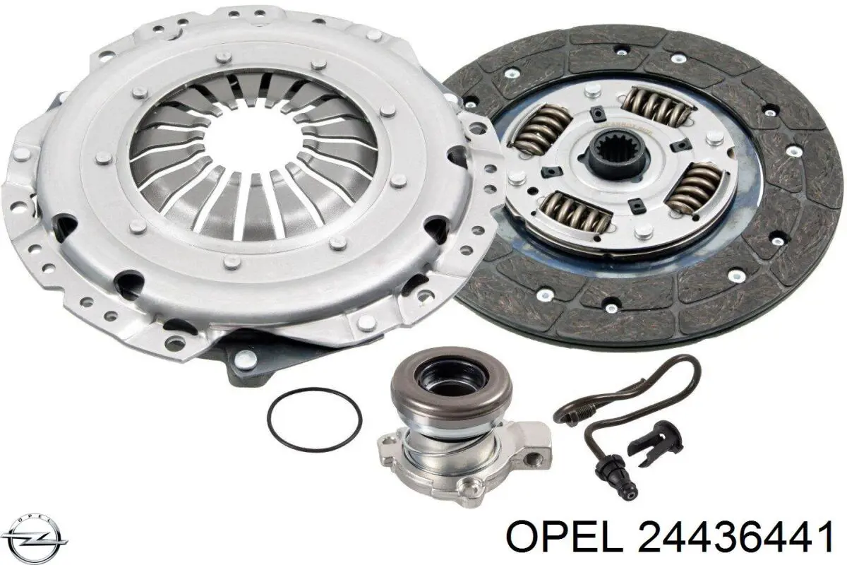 Do koszyka 24436441 Opel Docisk sprzęgła