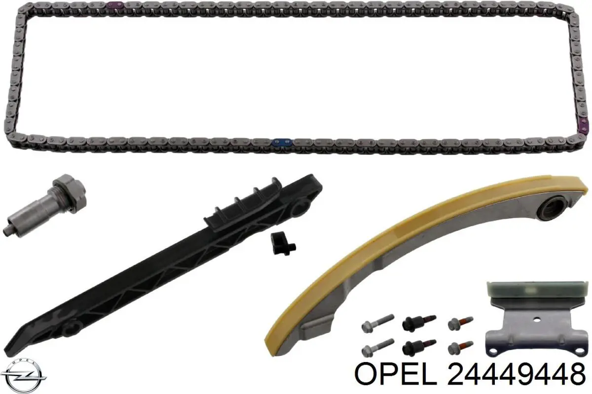 24449448 Opel prowadnica napinacza łańcucha rozrządu